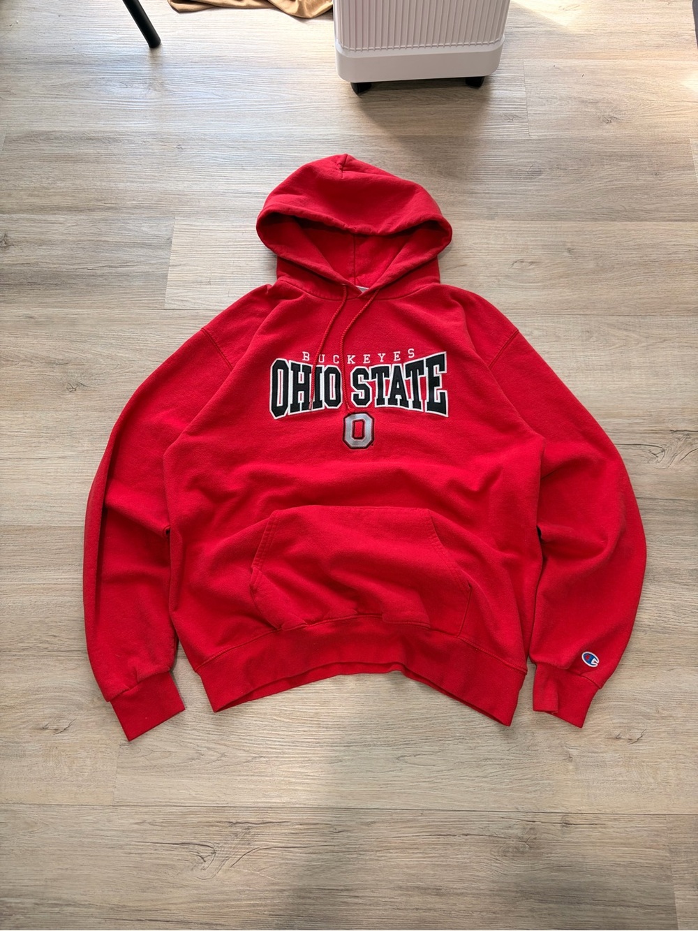 Champion Ohio State Buckeyes Red Hoodie